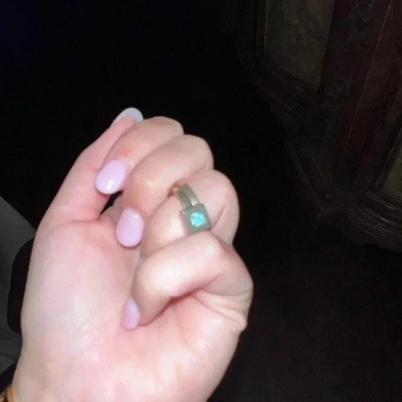 Double Mignon Faget - size 3.5 Retired Pylon Ring - Pre Loved - Picture 2 of 3